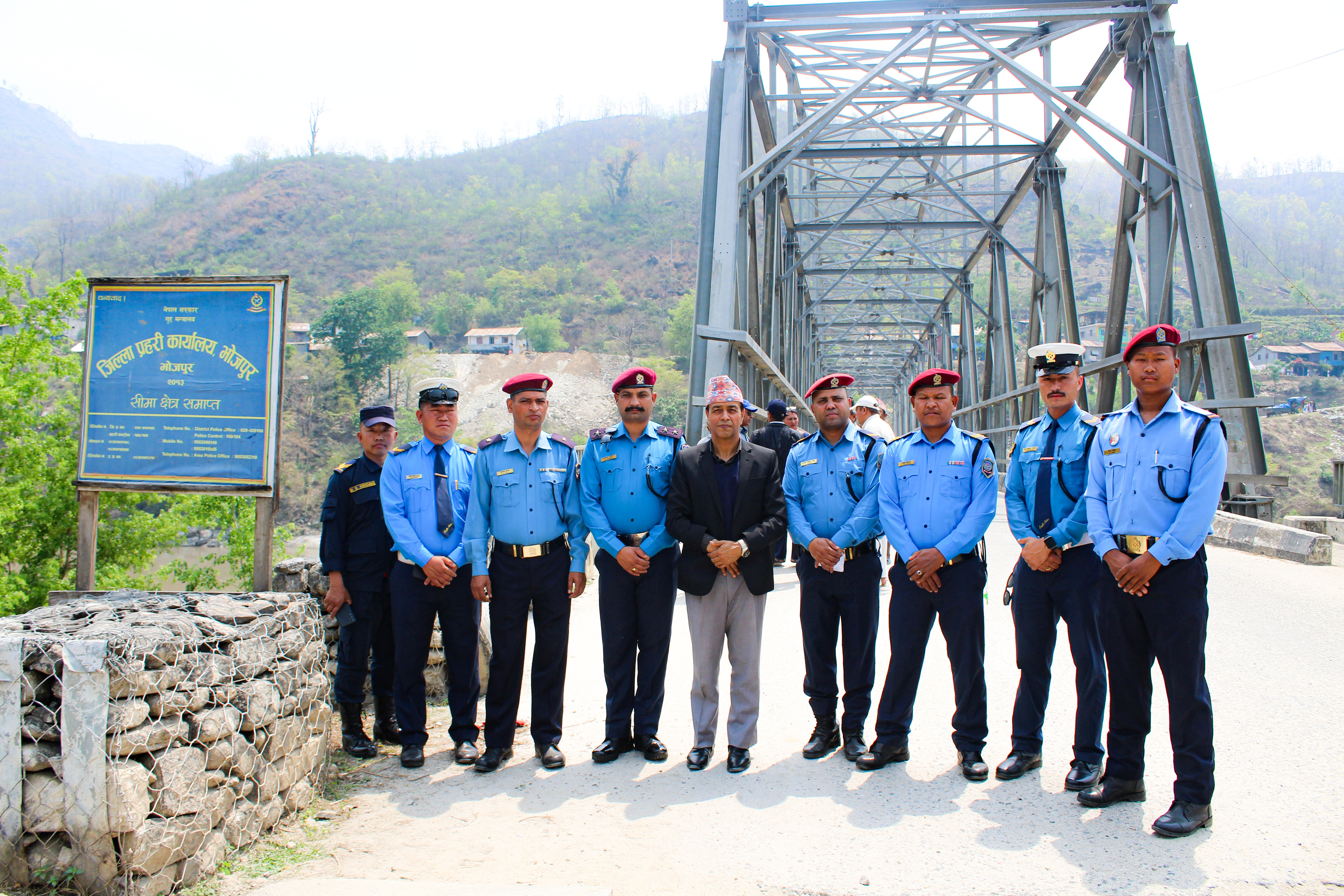 सिमा नाका निरीक्षण