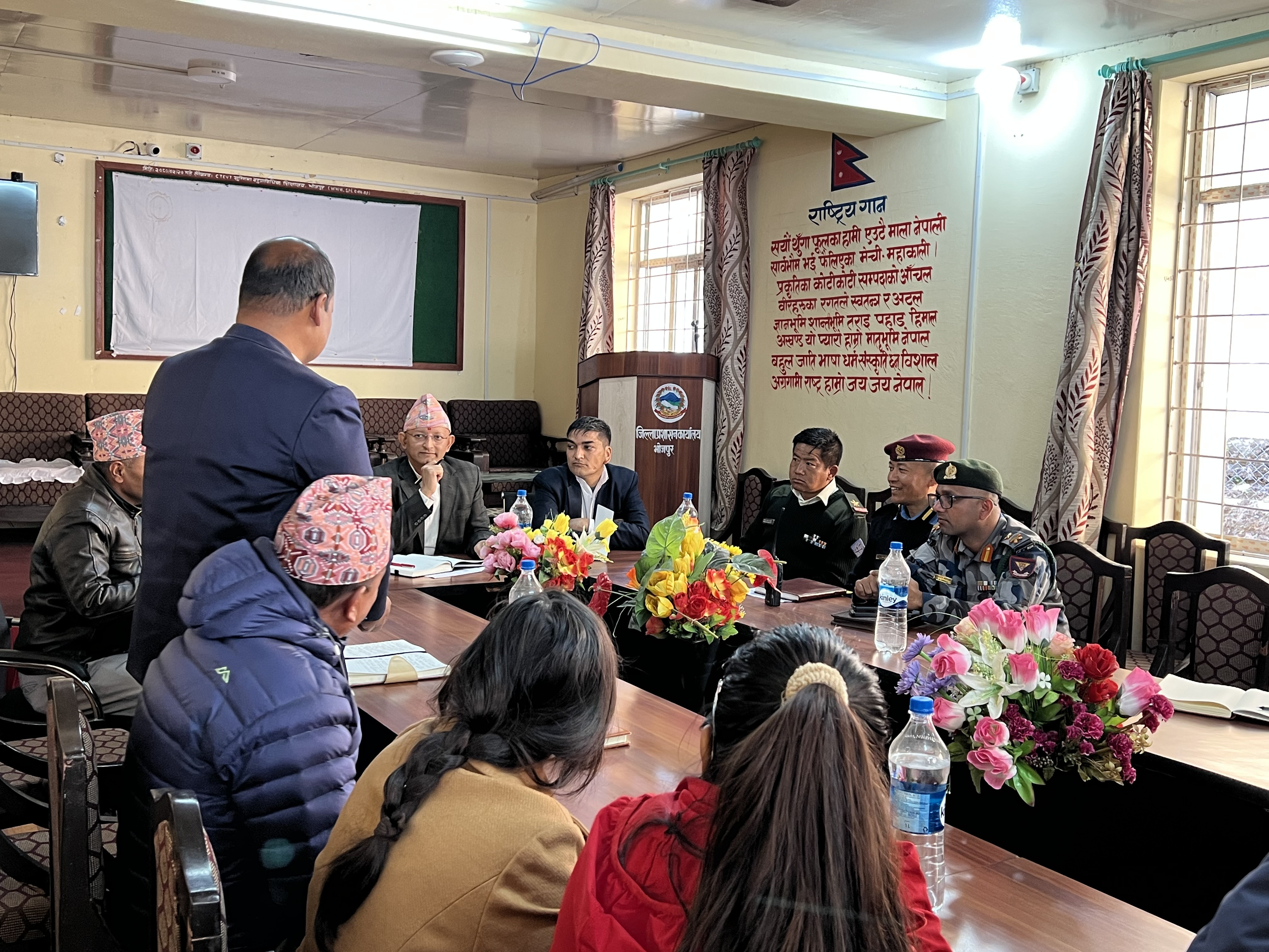 नियमित कार्यालय प्रमुख बैठक  २०८२ पौष १८